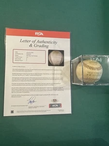 1977 New York Yankees Signed Baseball PSA 7 Autos PSA 6 ( 17 Signatures) - Picture 1 of 9