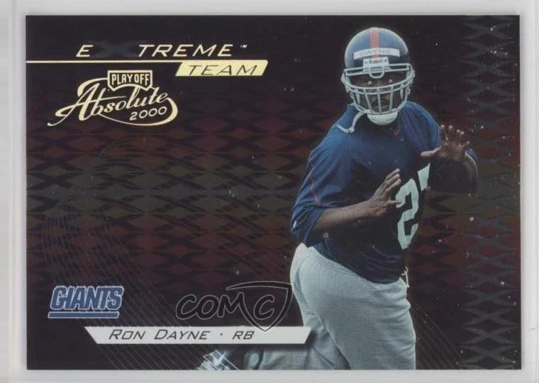 2000 Playoff Absolute Extreme Team Ron Dayne #XT-38 Rookie RC - Image 1 of 2