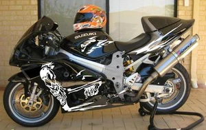 DEATH RACE-Sport bike Graphics, motorcycle decals, stickers - Picture 1 of 3