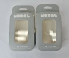 Lot of 2 Modal Hard Clear Protective Case For HP Sprocket MD-PPSCP18CL