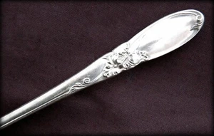 Set of 4 Oneida Community WHITE ORCHID Teaspoons ~ 1953 SilverPlate - Picture 1 of 3