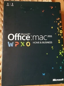 Office Microsoft MAC 2011 Home & Business - Picture 1 of 9