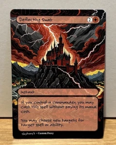 MTG - Deflecting Swat - Van Gogh Style - Card For EDH and Playtest - Picture 1 of 1