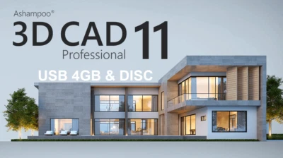 Ashampoo 3D CAD Professional 11 - Architecture more 250 ready-made [USB & DISC] - Image 1 of 4