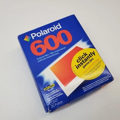 Polaroid 600 Instant Film Two Pack 20 Fotos SEALED EXPIRED - Image 1 of 4