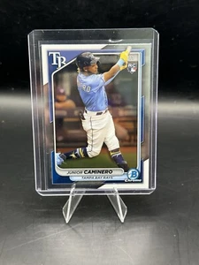 JUNIOR CAMINERO 2024 BOWMAN CHROME BASEBALL ROOKIE RAYS RC - Picture 1 of 2