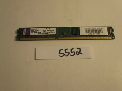 Kingston KVR1333D3N9/4G 4Gb PC3-10600 1333Mhz DDR3 Desktop Memory RAM (5552) - Image 1 of 2
