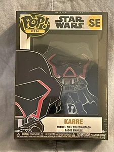 NEW Funko POP! Star Wars Karre Enamel Pin w/ Removable Stand - SE - Disney - Picture 1 of 2