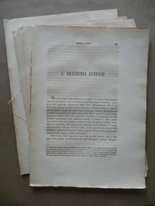 L'Arazzeria Estense Giuseppe Campori 1877 Tapezzeria Figurata Historia Modena - Bild 1 von 1
