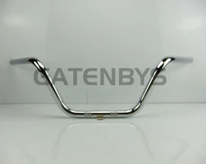 Guidon moto 7/8" CHROME 6' Rise pour Honda CM125 Cruiser Custom Chopper - Photo 1/14