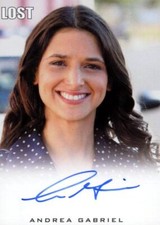 Lost Archives 2010 Andrea Gabriel as Nadia Autograph Card
