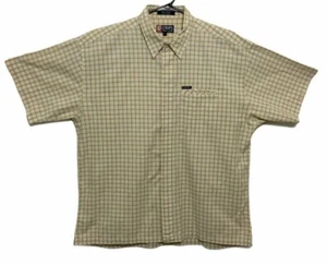 Camisa Chaps Ralph Lauren para Hombre con Plaqueta con Botones Bolsillo a Cuadros Amarillo Talla XL - Imagen 1 de 9