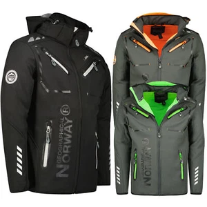 Geographical Norway Rainman - Herren Winter Softshelljacke - Regen Wärmend Jacke - Bild 1 von 13