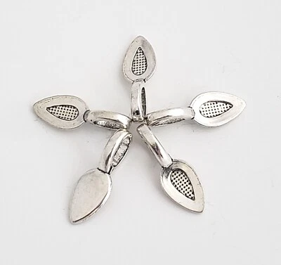 Antique Silver Glue On Bails -Medium (Qty 10) Alloy Ships from WI, USA (348-AS) - Изображение 1 из 4