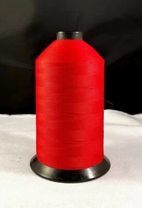 Bonded Nylon Thread 69 Scarlet- 8oz spool - Picture 1 of 2