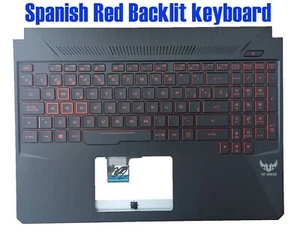4PIN Iluminado Teclado Español para Asus FX505D FX505G TUF505D FX86S FX86F FX95D - Imagen 1 de 2