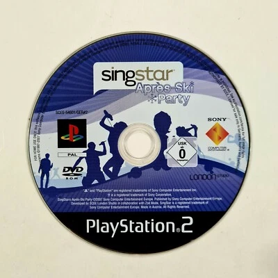 PlayStation 2 Spiel SINGSTAR APRÈS SKI PARTY dt. Karaoke/Party/DSDS/Musik/Gesang - Bild 1 von 2