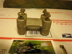 POLARIS INDY XLT TRAIL CLASSIC TOURING HANDLEBAR CLAMPS MOUNTS W BOLTS - Picture 1 of 4