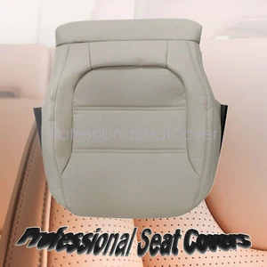 2011-2017 For Volkswagen Jetta Sedan Driver Side Bottom Leather Seat Cover Tan - Picture 1 of 16