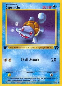 1st Edition Squirtle 68/82 - Team Rocket - Pokemon Card - Lightly Played LP - Picture 1 of 1