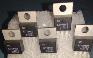 EZ1086CT 1.5A- 1.3V to 5.7 V Positive Voltage Regulator/Lots of 5pcs/NOS/TO-220 - Picture 1 of 5
