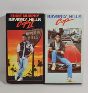Beverly Hills Cop I & II (VHS, 1997) Combo Deal! Eddie Murphy VHS Untested! - Picture 1 of 5