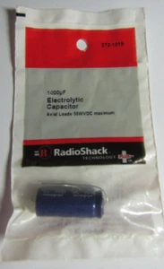 RadioShack 1000uF Electrolytic Capacitor 272-1019 New And Sealed - Picture 1 of 2