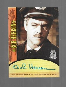 The Wild Wild West TV 2000 autograph A9 Bob Herron   Captain Jackson