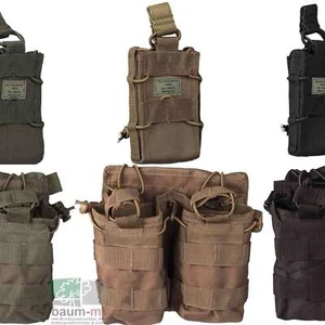Magazintasche Open Top von MIL-TEC® einfach o doppelt Tasche Koppel Molle - Picture 1 of 31
