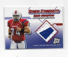 2006 Topps Draft Picks & Prospects Senior Standout Jersey - Eric Winston (Miami)