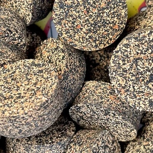 Cork Rings 12 Mixed Grain Rubberized #15, 1 1/4" x 1/2" Solid Blowout! - Picture 1 of 3