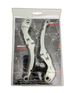 LEVE DUCATI RADIALI FRENO FRIZIONE BRAKE CLUTCH RADIAL LEVERS RACING 96847503B - Imagen 1 de 6