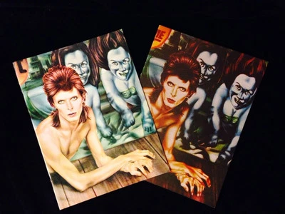 DAVID BOWIE 1974 DIAMOND DOGS PROGRAM LOT WITH SET LIST & FAN CLUB FORM-NM~MINT - Image 1 of 4