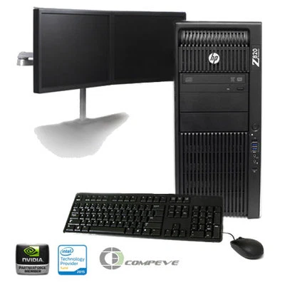 HP Z820 Workstation Intel 2x E5-2640 2.5GHz/ Nvidia K4000/ 12GB RAM/ 2TB - Image 1 of 3