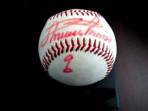 MINNIE MINOSO # 9 CHICAGO WHITE SOX HOF SIGNED AUTO VINTAGE WILSON BASEBALL JSA - Picture 1 of 4