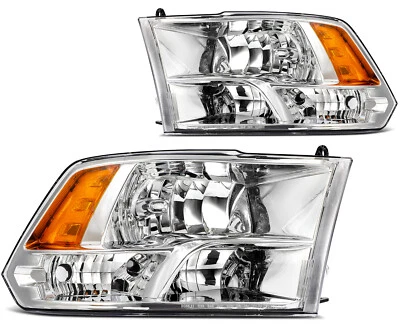 Conjunto de faros para Ram 1500 2500 3500 4500 5500 2011-2018 izquierda derecha Foto 1 de 4