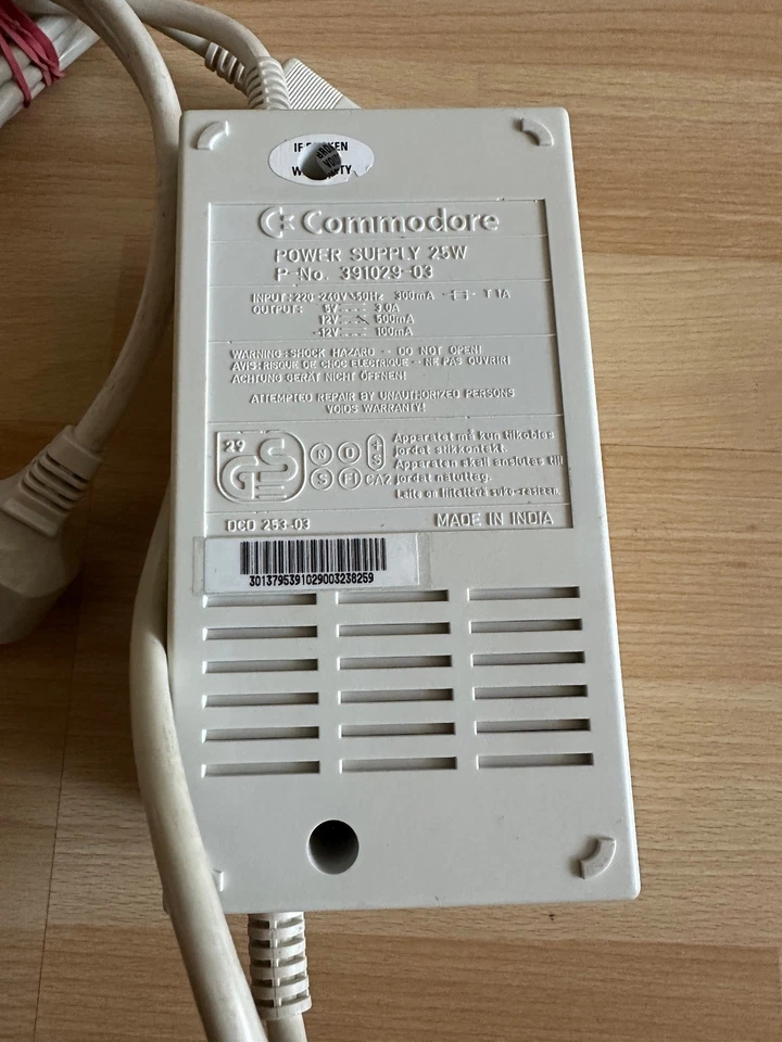 Netzteil   3.0 Amper für / for A500/A600/A1200, works, getestet  #05 25 - Bild 1 von 4