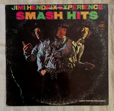 JIMI HENDRIX EXPERIENCE Smash Hits 1969 RARE FIRST PRESSING Vinyl LP Record VG+ - Image 1 of 4