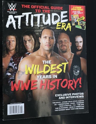 WWE The Guide to the Attitude Era 2015 – Vintage Rock, Stone Cold, Undertaker - Image 1 of 2