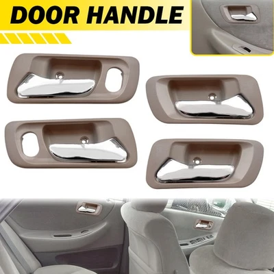2/4X Front Rear Interior Door Handle For 1998-2002 Honda Accord Odyssey 1999-04 - Image 1 of 4