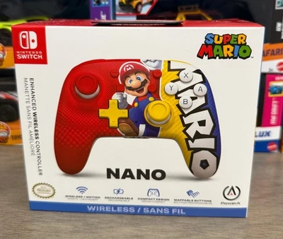 PowerA Nano Rechargeable Wireless Controller for Nintendo Switch Mario Victory - Image 1 of 2