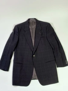 Herren Giorgio Armani Schwarz Anzug Blazer 2 Teiliges Set - Bild 1 von 23