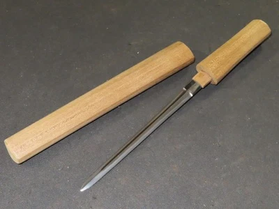 ЛЕЗВИЕ KEN NARI KODUKA с белыми ножнами KATANA (меч): EDO: 9,0 × 4,8 × 0,4» - Изображение 1 из 4