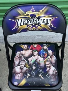 WWE Wrestlemania XXX 30 Event Chair Purple April 2014 - Picture 1 of 10
