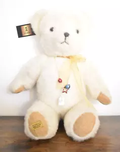 Vintage Large White Merrythought Teddy Bear – 60cm - Picture 1 of 24