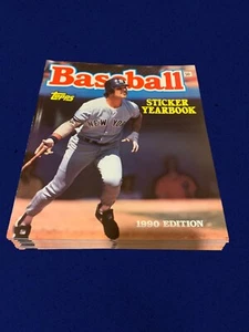 1990 Topps Baseball Sticker Yearbook Album Cover-Don Mattingly Ex Condition New - Picture 1 of 16