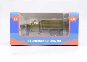 1:43 STUDEBAKER US6-U3 US ten wheeled truck Modimio Soviet Red Army gift - Picture 1 of 10
