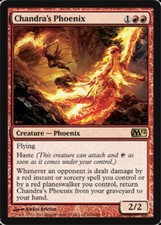 1x Chandra's Phoenix - Foil NM, English MTG Magic 2012 (M12)