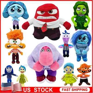 10 Styles New Disney Inside Out 2 Anxiety Soft Plush Stuffed Toys Doll Xmas Gift - Picture 1 of 23