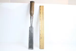 Antique Vintage Union Hardware Co 1-1/4" Cast Steel Chisel USA Inv#RM31 - Picture 1 of 5
